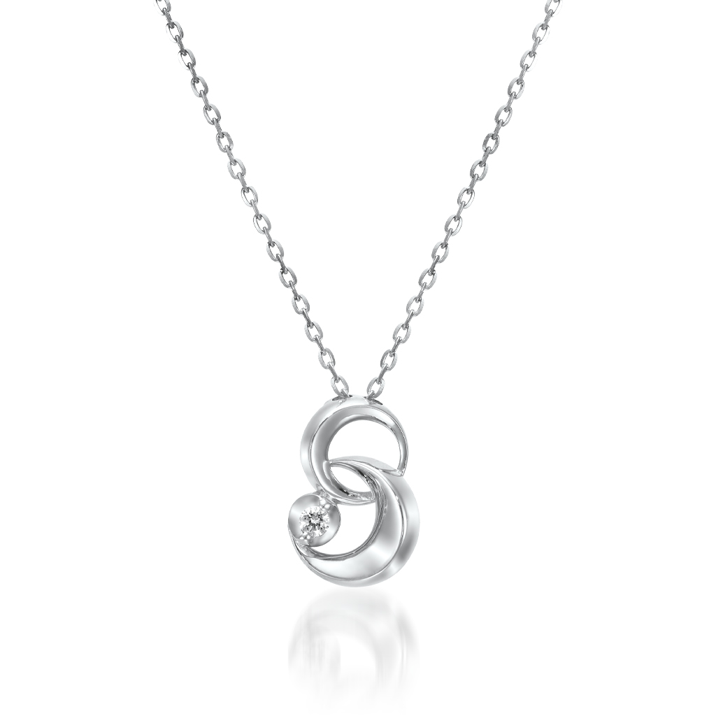 ネックレスDIAMOND DOUBLE MOON NECKLACE(2JN0957)｜スタージュエリー