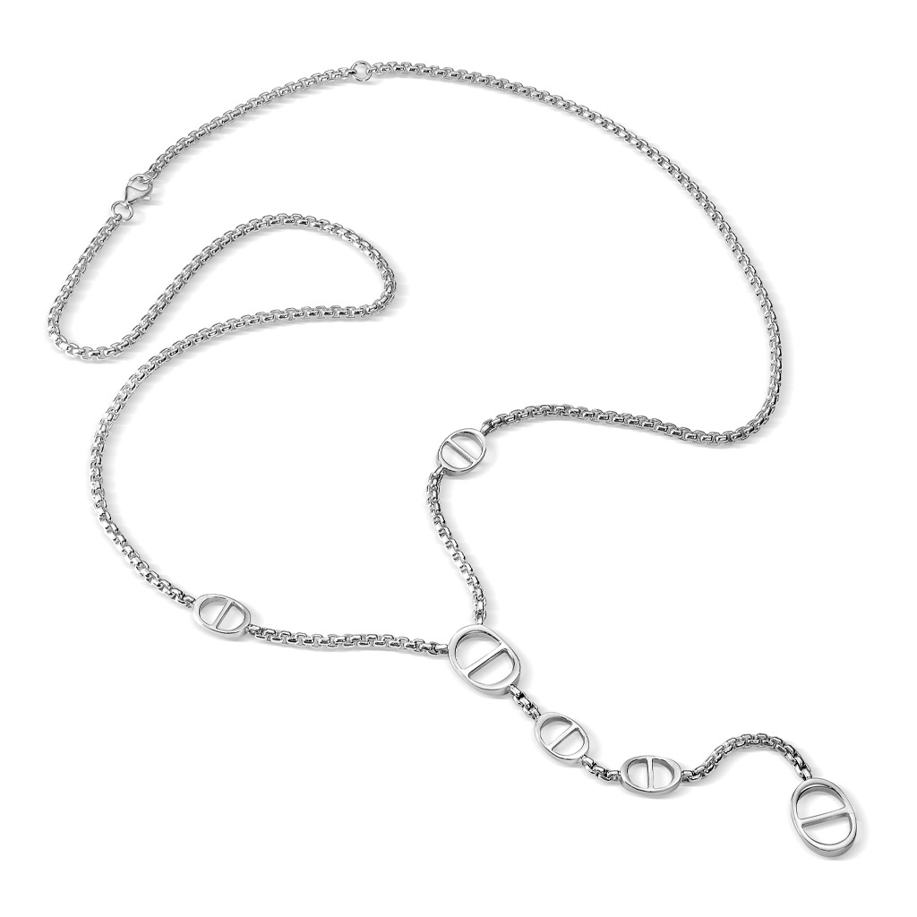 気質アップ Anchor/ネックレス/SV925/SLV/トップ無 Necklace Chain 