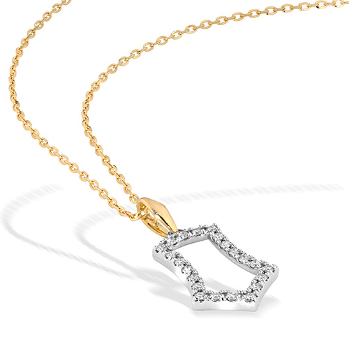 GLORIOUS GARDEN NECKLACE(1ZN1132)K18/Pt950 ネックレス｜スター