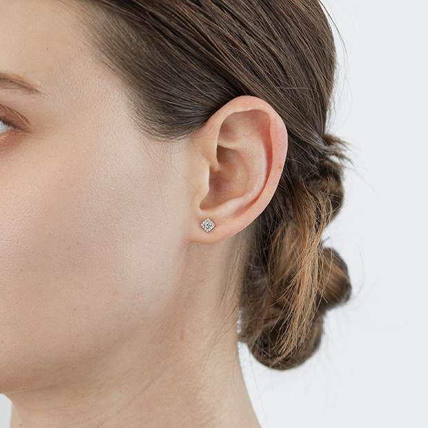 Pt950 ピアス, , large