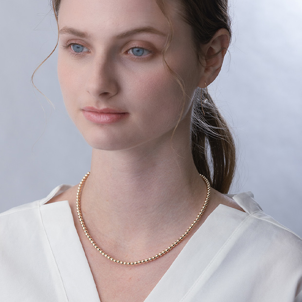BALL NECKLACE(2JN1121)K10 ネックレス｜スタージュエリー公式