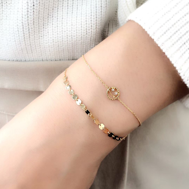 DIAMOND GIRL'S SMILE BRACELET(2ZU7004)STAR JEWELRY GIRL (スター