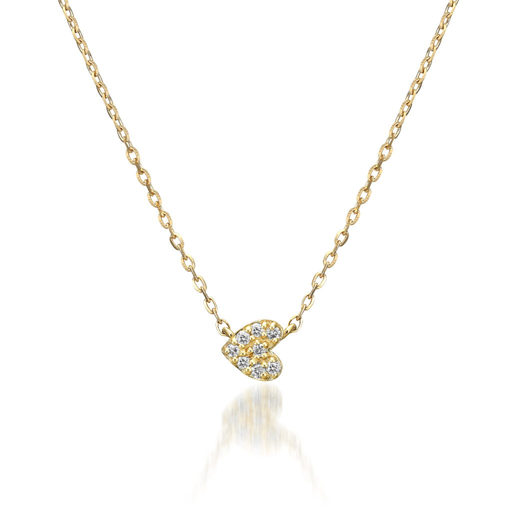 ネックレスDIAMOND HEART NECKLACE(2JN7390)STAR JEWELRY GIRL (スター