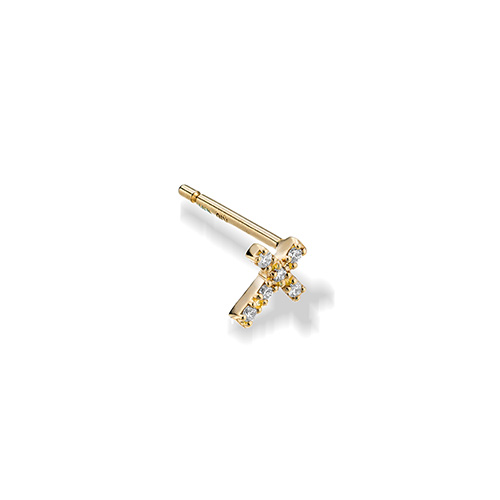 クロス | K10(イエロー) | ピアス | スタージュエリー公式オンラインストア