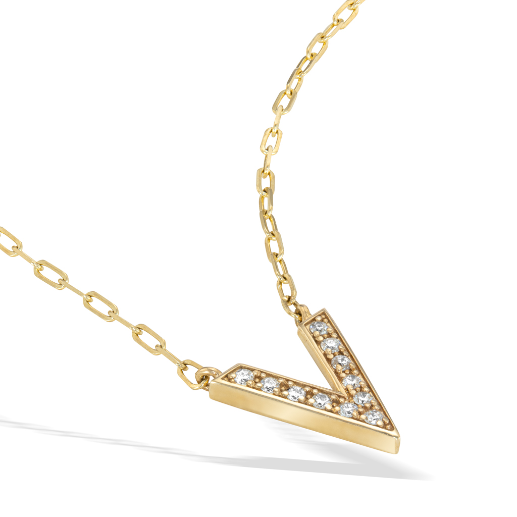 ネックレスDIAMOND GEOMETRIC V NECKLACE(2JN1036)｜スタージュエリー ...