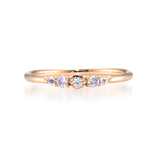 リングDIAMOND & BLUE MOONSTONE RING(2JR0332)｜スタージュエリー公式 ...