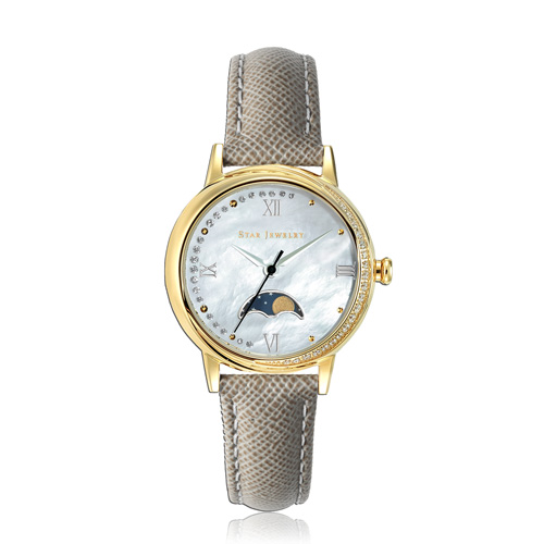 ウォッチMOON SHOT WATCH BEIGE(2SW1058)｜スタージュエリー公式 