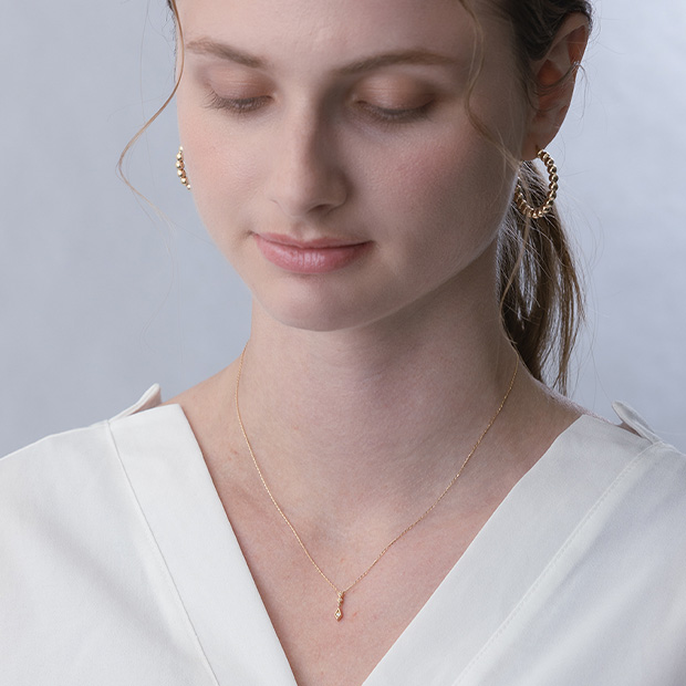 PRISM NECKLACE(2ZN2213)K18 ネックレス｜スタージュエリー公式