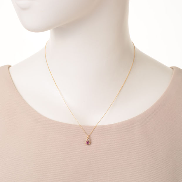 ネックレスPINK TOURMALINE SHOOTING STAR NECKLACE(2JN0614)｜スター ...