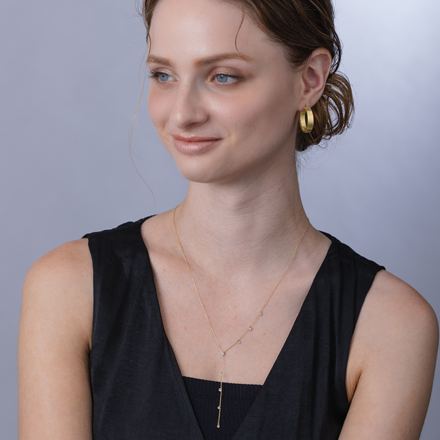 DEW DROPS NECKLACE(2JN1134)K10 ネックレス｜スタージュエリー
