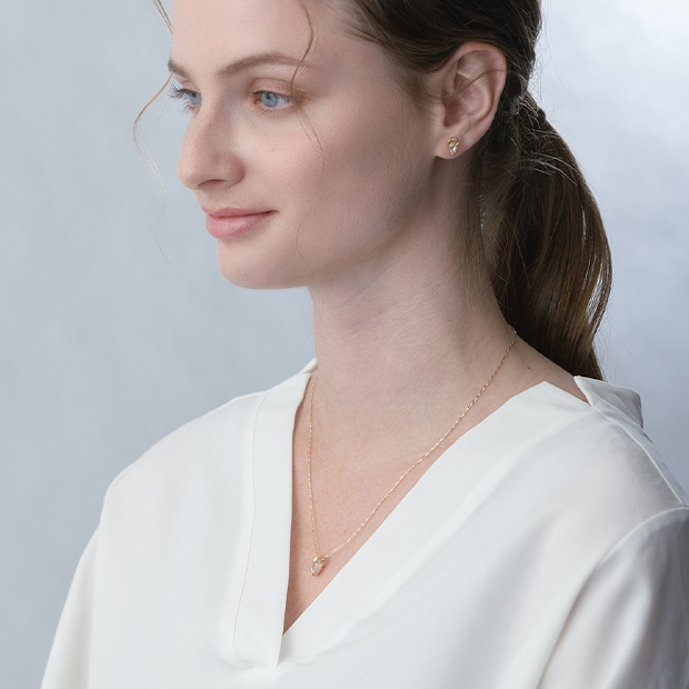 K10 ネックレス DEW DROPS スタージュエリー DEW DROPS NECKLACE(2JN1064)K10 ネックレス｜スタージュエリー