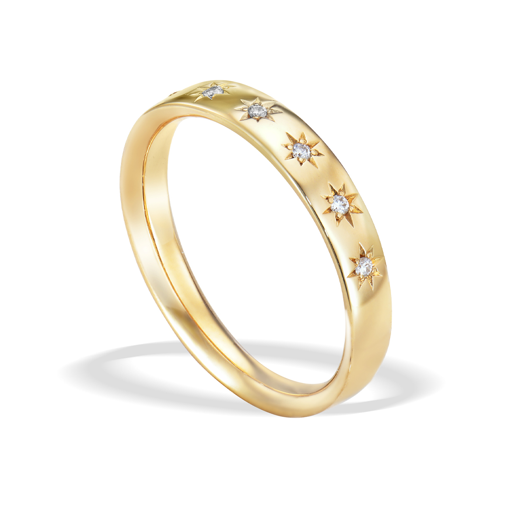 リング(通常サイズ)DIAMOND CELESTIAL RING(1ZR1226)｜スター