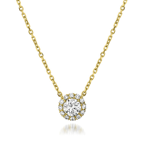 DIAMOND HALO NECKLACE(1ZN1196)K18 ネックレス｜スタージュエリー公式