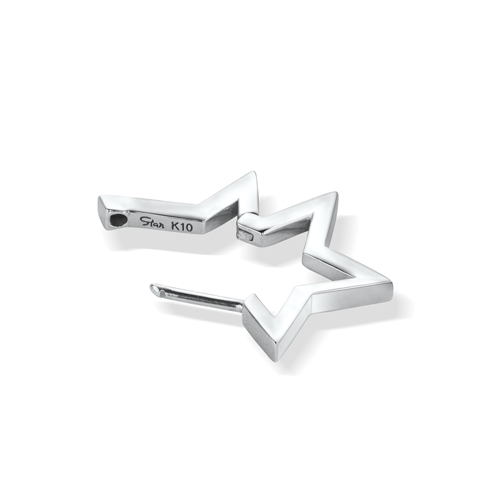 STAR CLICK HOOP PIERCED EARRINGS(2JP1028)K10 ピアス|スター STAR CLICK HOOP PIERCED EARRINGS(2JP1028)K10 ピアス|スター
