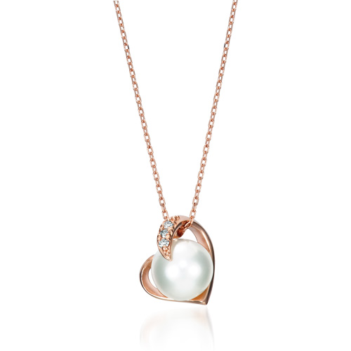 ネックレスPEARL IN THE HEART NECKLACE(2JN0780)｜スタージュエリー ...