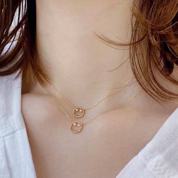 GIRL'S SMILE NECKLACE(2JN7306)STAR JEWELRY GIRL (スタージュエリ ...