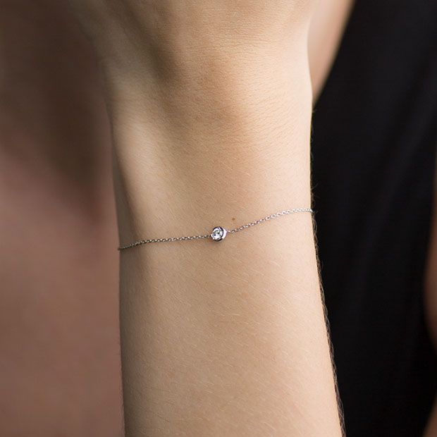 ブレスレットMOON SETTING DIAMOND BRACELET(2XU0113)｜スター ...