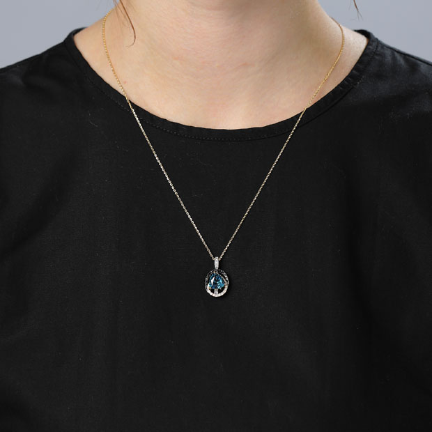 ネックレスNIGHT BLUE NECKLACE(1ZN1094)｜スタージュエリー公式 
