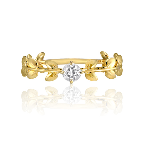 指輪 pt900 ダイヤモンド フラワーリング プラチナ900 0.21ct 花
