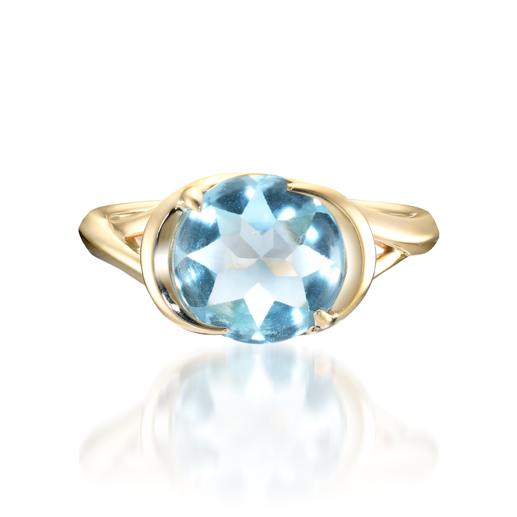 リング(通常サイズ)SKY BLUE TOPAZ RING(2JR0531)｜スタージュエリー