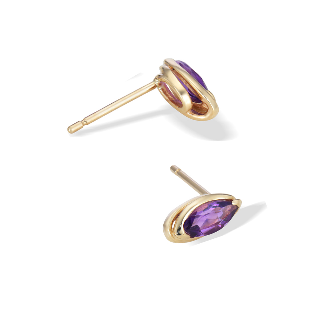 ピアスAMETHYST PIERCED EARRINGS(2JP0918)｜スタージュエリー公式 ...