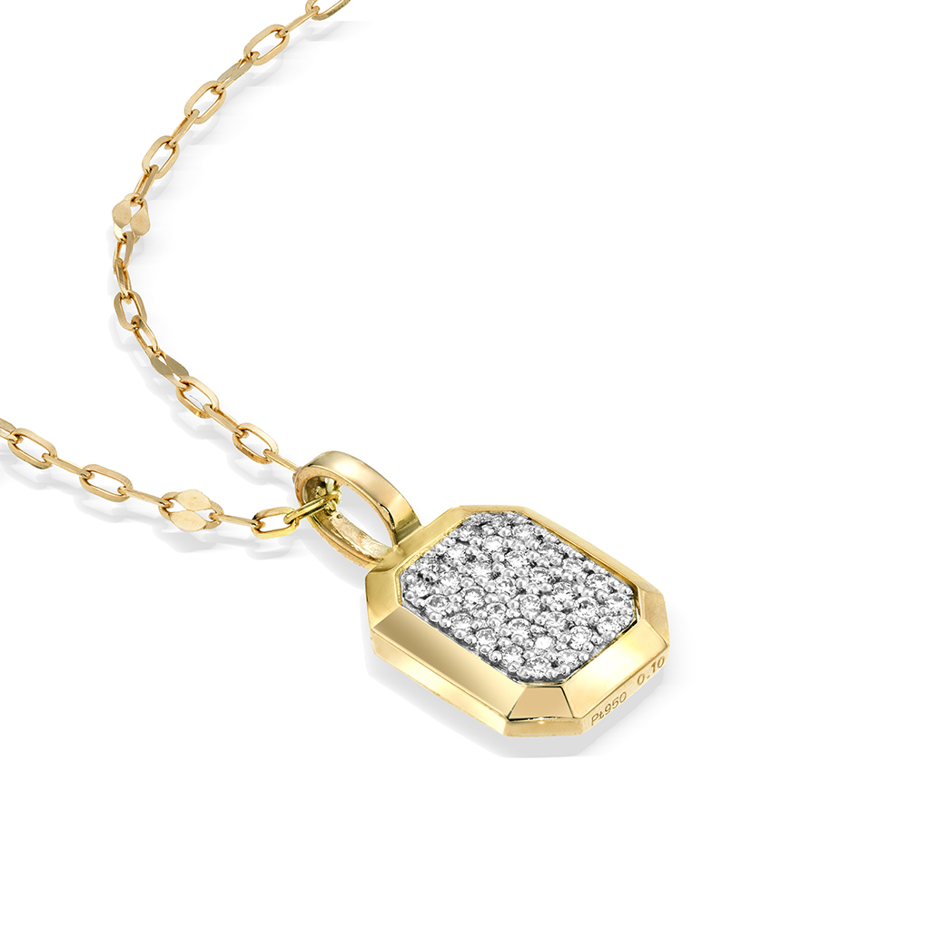 Pt950/K18 チャーム, , large