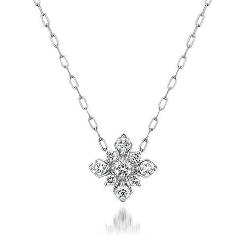 スタージュエリー　プレート　ネックレス　シルバーとK18 骨　シルバー925 LIQUID HEART NECKLACE(2SN1639)SV925 ネックレス｜スター