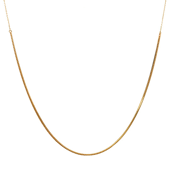 Kアクセサリー HERRINGBONE NECKLACE(2JN1057)K10 ネックレス｜スター