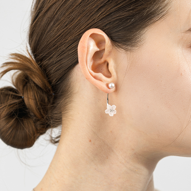 SAKURA2026 PIERCED EARRINGS (SV)(2SP0918)SV925 ピアス｜スター