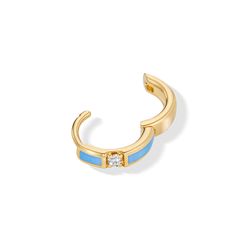 Star Jewelry 青い太陽デザインピアス Star Jewelry 青い太陽デザインピアス