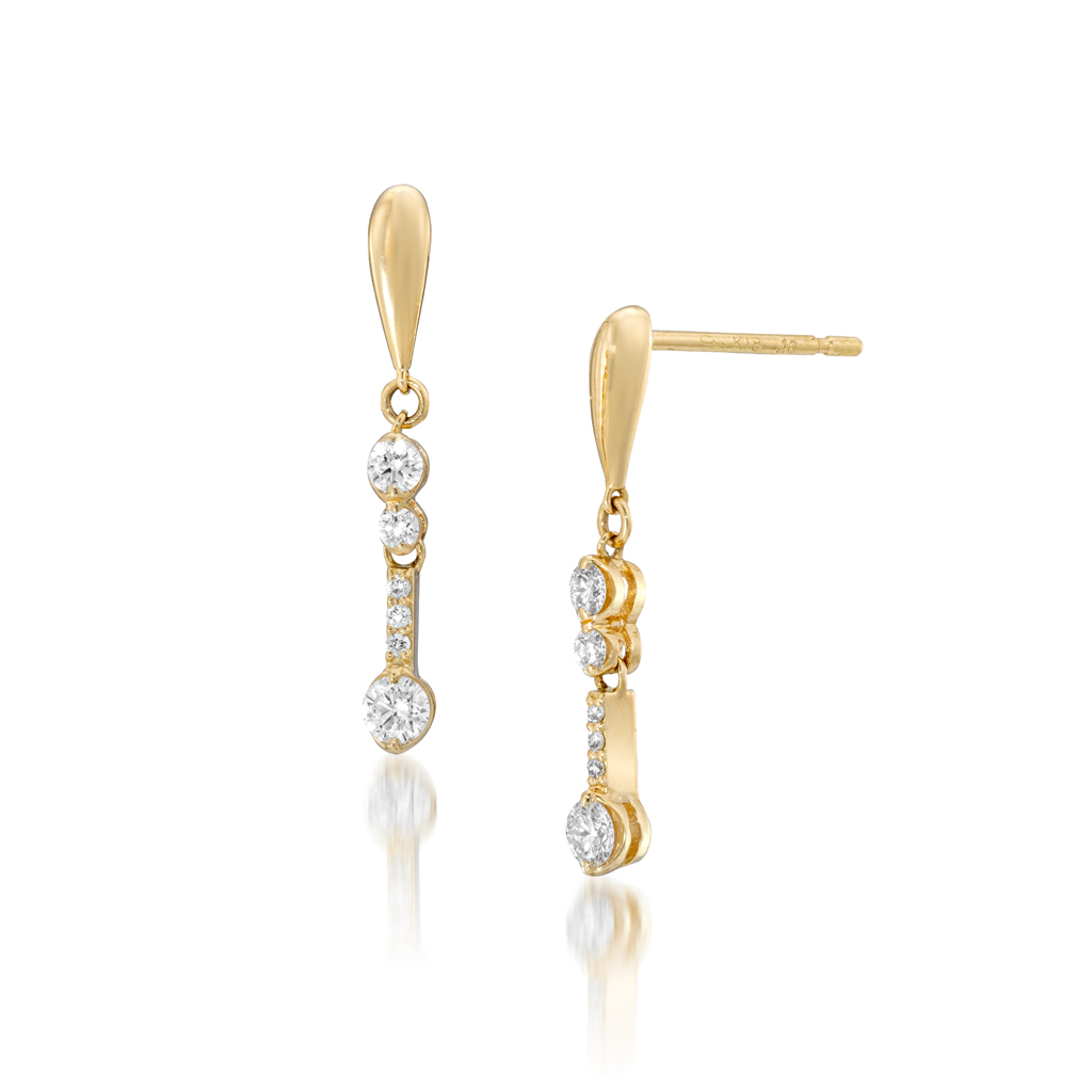 ピアスDIAMOND FALL PIERCED EARRINGS(1ZP0922)｜スタージュエリー公式