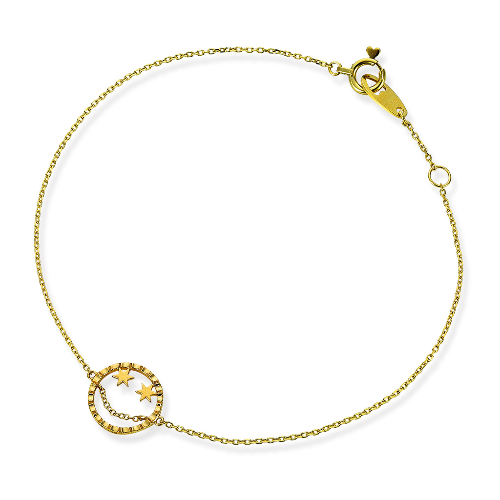 GIRL'S SMILE BRACELET(2JU7128)STAR JEWELRY GIRL (スタージュエリ
