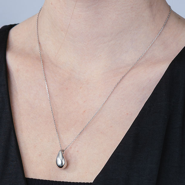 PUFFY DROP NECKLACE(2SN1673)SV925 ネックレス｜スター