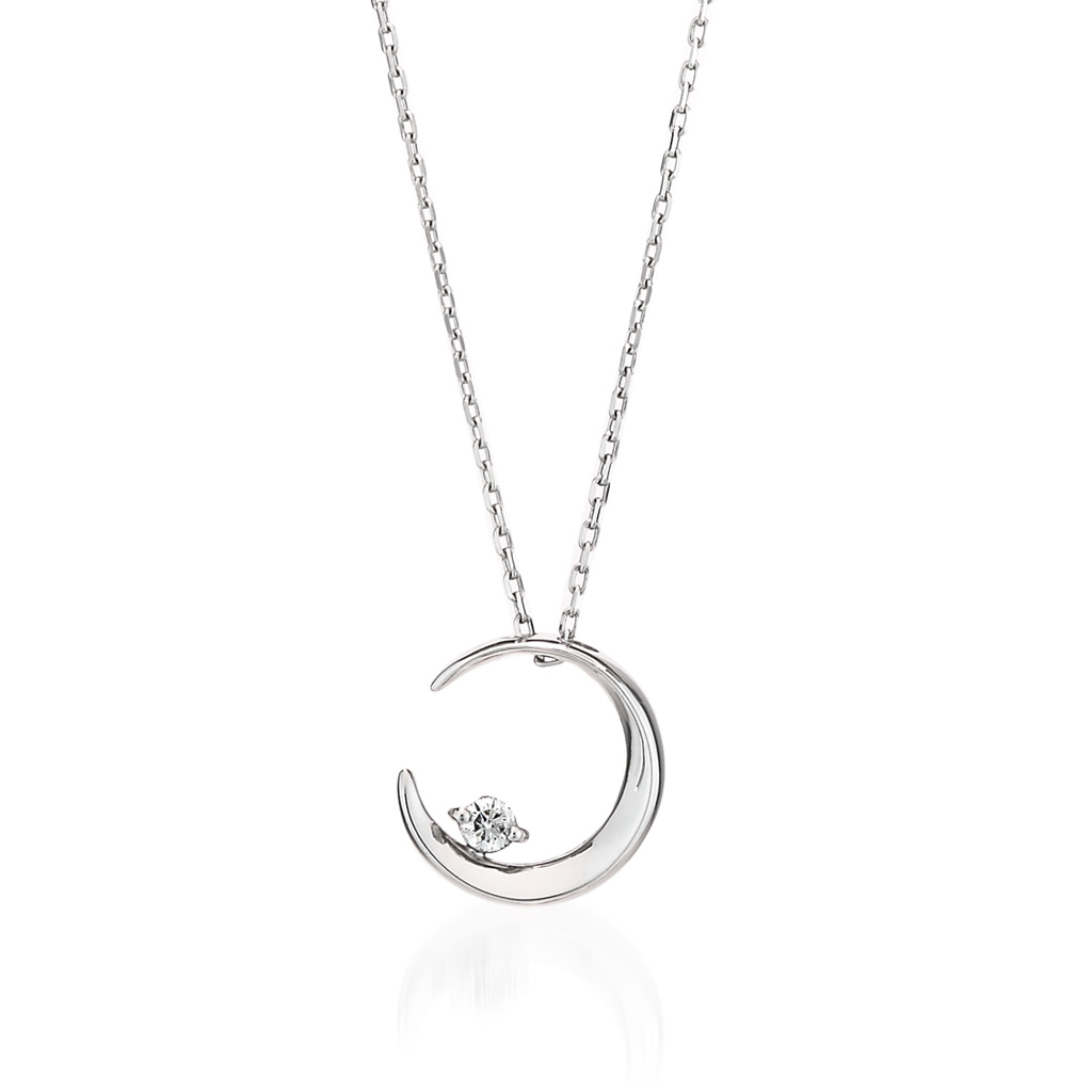 ネックレスDIAMOND MOONLIGHT NECKLACE(2ZN1441)｜スタージュエリー