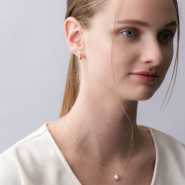 PEARL CLIP EARRINGS(2JE0046)K10 イヤリング｜スタージュエリー
