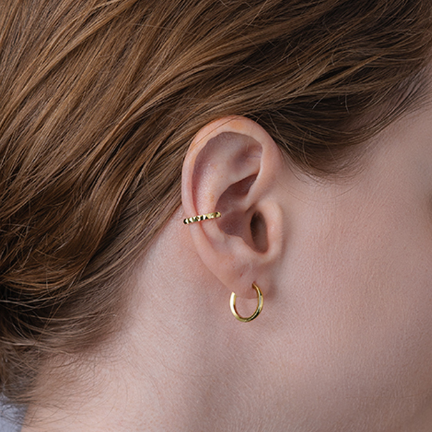 TEXTURE CLIP EARRING(2JE0202)K10 イヤリング｜スタージュエリー公式