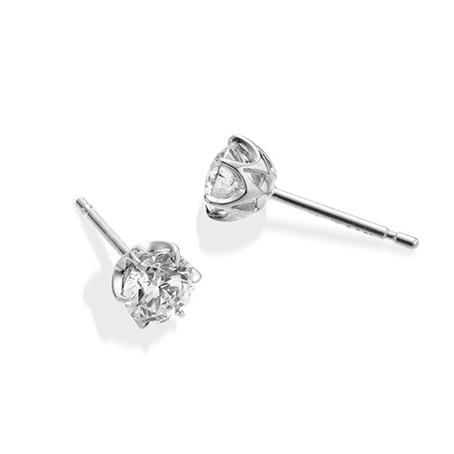 タイムセール♡スタージュエリー K18 ダイヤ ジプシーピアス ホワイトゴールド スター | ピアス | スタージュエリー公式オンラインストア