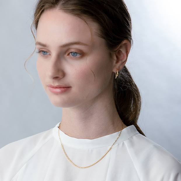 DIAMOND LINK NECKLACE(1ZN1146)K18 ネックレス|スター DIAMOND LINK NECKLACE(1ZN1146)K18 ネックレス|スター