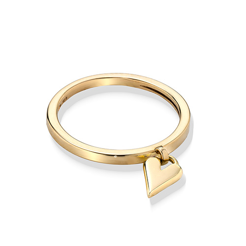 CONNECT WITH LOVE PINKIE RING(2JR0637)K10 ピンキーリング｜スター