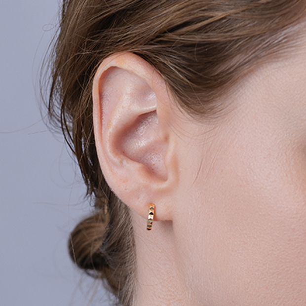 TEXTURE CLIP EARRING(2JE0202)K10 イヤリング｜スタージュエリー公式