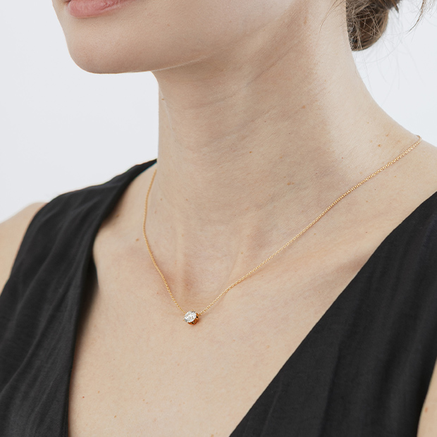 K18 ネックレス, , large