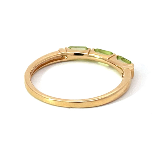 PERIDOT SQUARE RING(2JR0567)K10 リング｜スタージュエリー公式