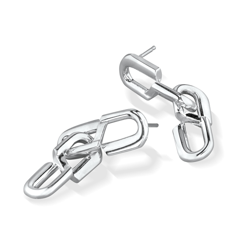 S LINKS PIERCED EARRINGS(2SP0898)SV925 ピアス｜スター