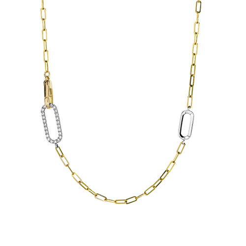DIAMOND LINKS 2WAY NECKLACE(1ZN1205)K18/Pt950 ネックレス｜スター