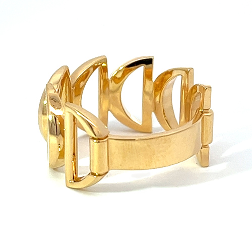 HALF MOON RING(1GR0117)K18 リング|スタージュエリー公式 HALF MOON RING(1GR0117)K18 リング|スタージュエリー公式