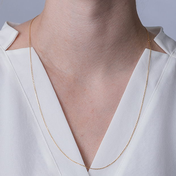 GOLD CHAIN 60cm(2GK0770)K18 チェイン｜スタージュエリー公式