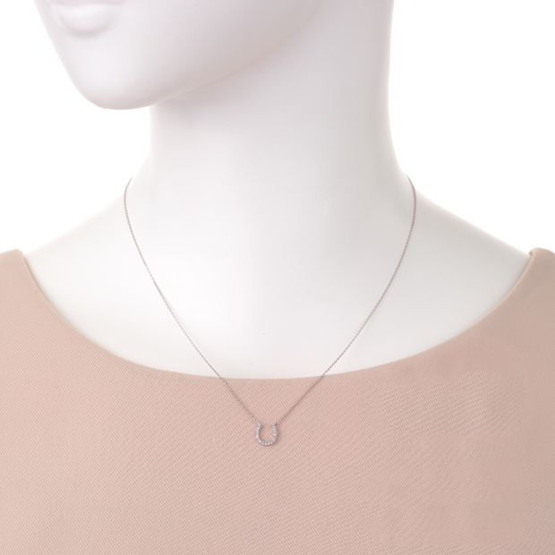 ネックレスMICRO SETTING DIAMOND HORSESHOE NECKLACE(2ZN1577 ネックレスMICRO SETTING DIAMOND HORSESHOE NECKLACE(2ZN1577