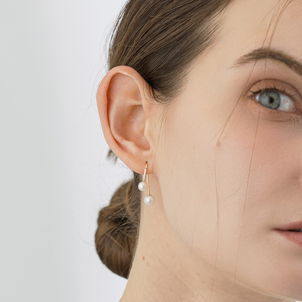 PALA ピアス ポワール］ ピアス ライトイエローダイヤ 0.3ct PS – AYAKO SAKURAI