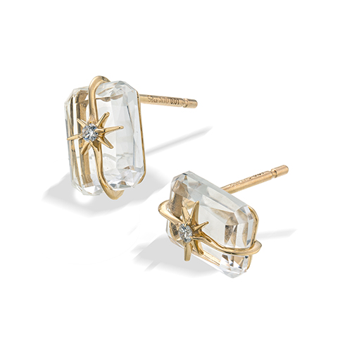 Winter限定】REFLECT ON LIGHT PIERCED EARRINGS (YG)(2JP1164)K10