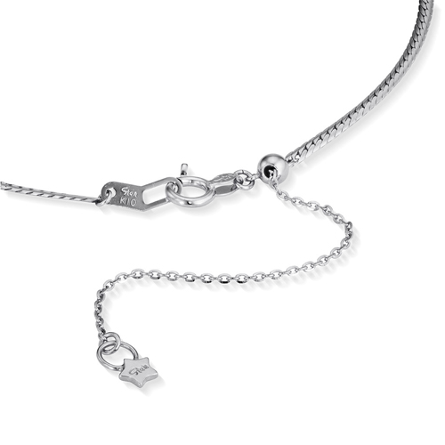 ROUND HERRINGBONE CHAIN 42cm(2JK0245)K10 チェイン｜スター